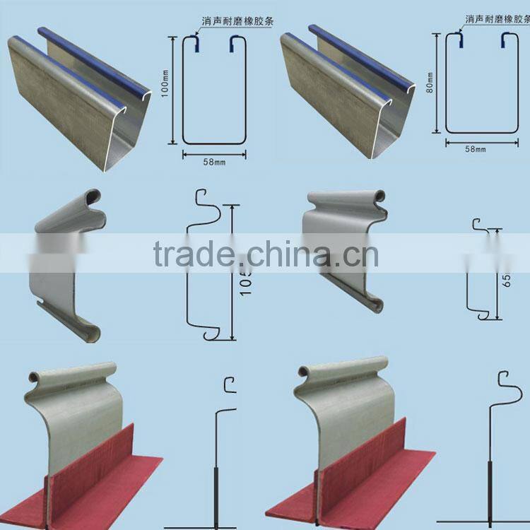 Remote control automatic windproof steel roller shutter door