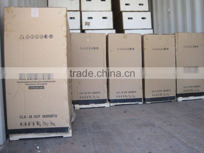 Floor standing Split Air Conditioner( 24000-60000btu )mirror flower painted panel