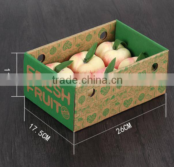 fruit display box in the supermarket and superstore