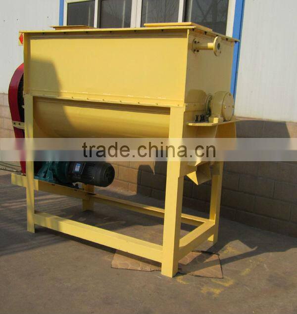 Ribbon organic fertilizer mixer (500kg/batch)