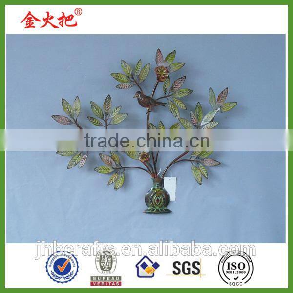 Latest Hotsell Metal vase wall decor for sale