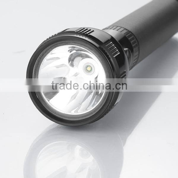 CREE High Brightness Rechargeable LED Torch Light with Adaptor