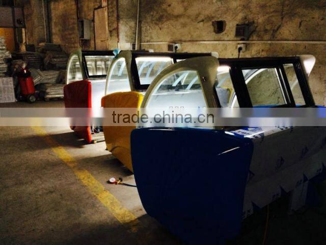 10GN pans commercial used cabinet italian ice cream showcase freezer