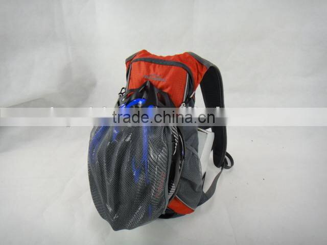 Custom Bike Water Bag Hydration Backpack With Helmet Holder