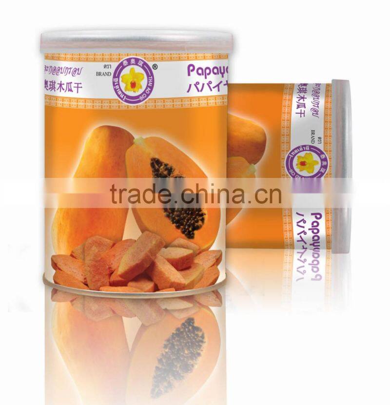 Thai Ao Chi brand Freeze Dried Papaya 30g from Thailand