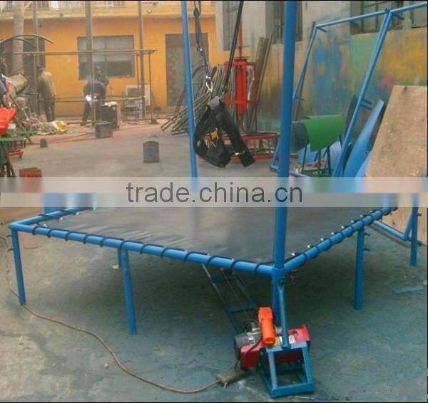 Amusement park rides Bungee jumping outdoor playground equipment for kids