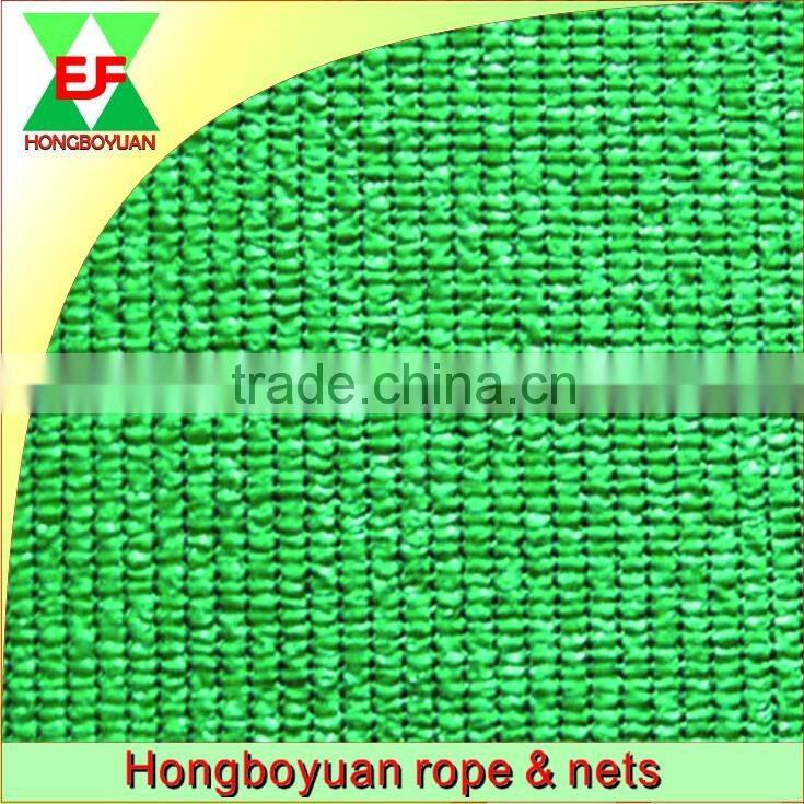 100% virgin HDPE tape yarn green agricultural roof shade netting