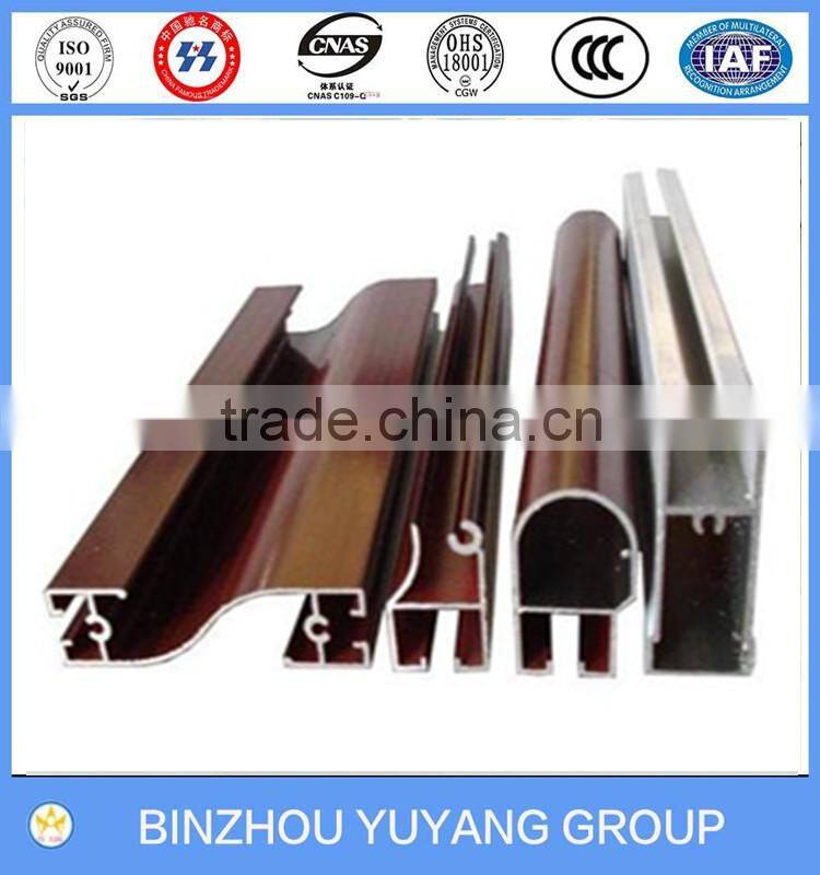 Wood-grain aluminium extrusin profile