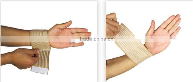 Unisex Bandage Bracer High Elasticity Wrist Carpal Protector Nylon Brace Support Sport Basketball Tennis Badminton