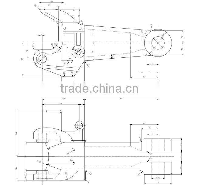 Myanmar Train coupler draft key