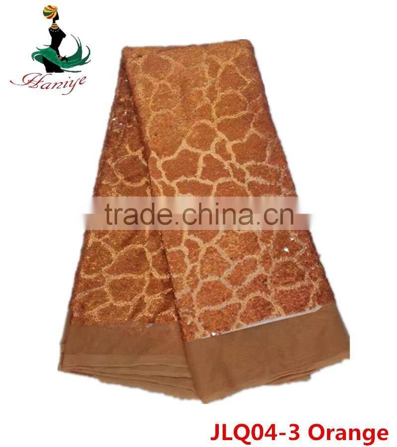 Haniye JLQ04-1/Beautiful types of tulle lace african french dress net lace fabrics with sequins