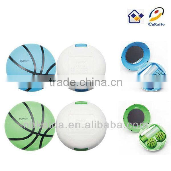 basketball lens case wholesale contact lens box