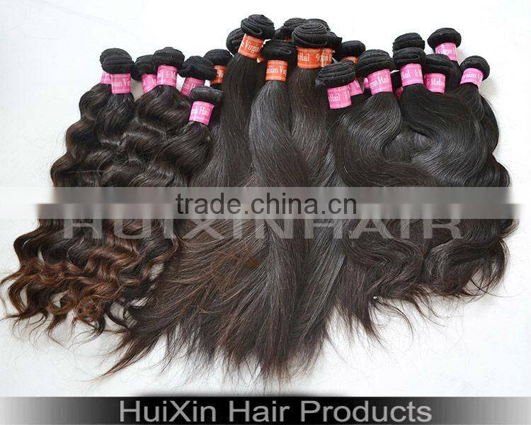 wholesale in stock virgin brazilian hair weave extensions