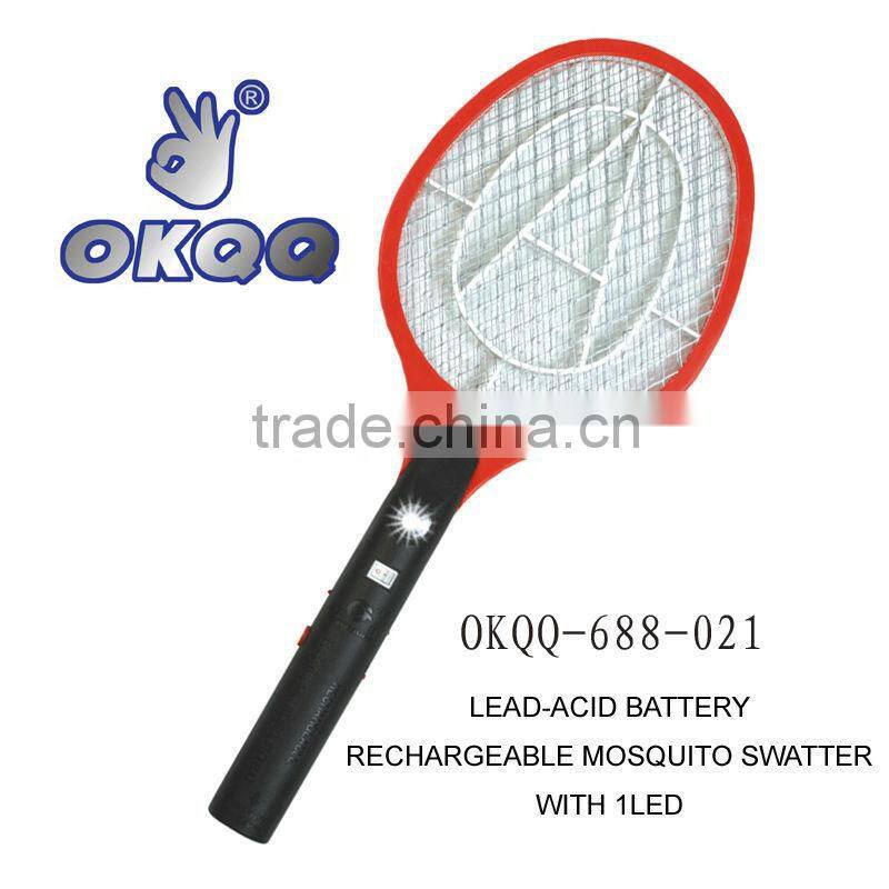 OKQQ-688-021 ELECTRIC MOSQUITO SWATTER CHEAPEST WITH LED