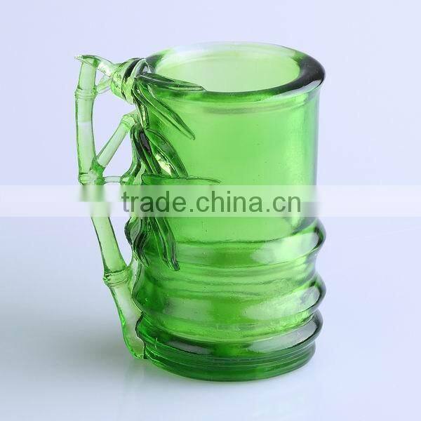 the liuli crystal craft the bamboo shaped penholder BS163