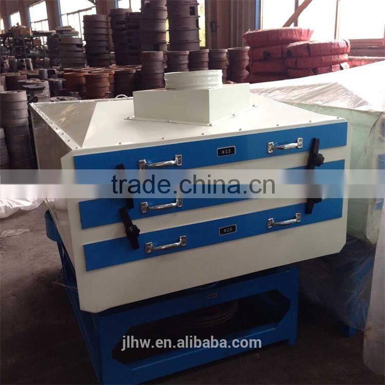 Divide the cleaned rice into 4 classes rice color sorter MLP100 Rice sorter