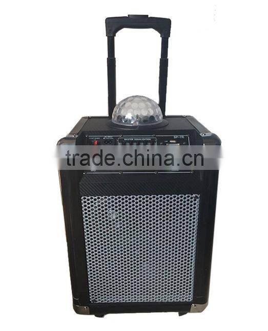 6 inch portable bluetooth speaker with remote wireless led light MZ-145