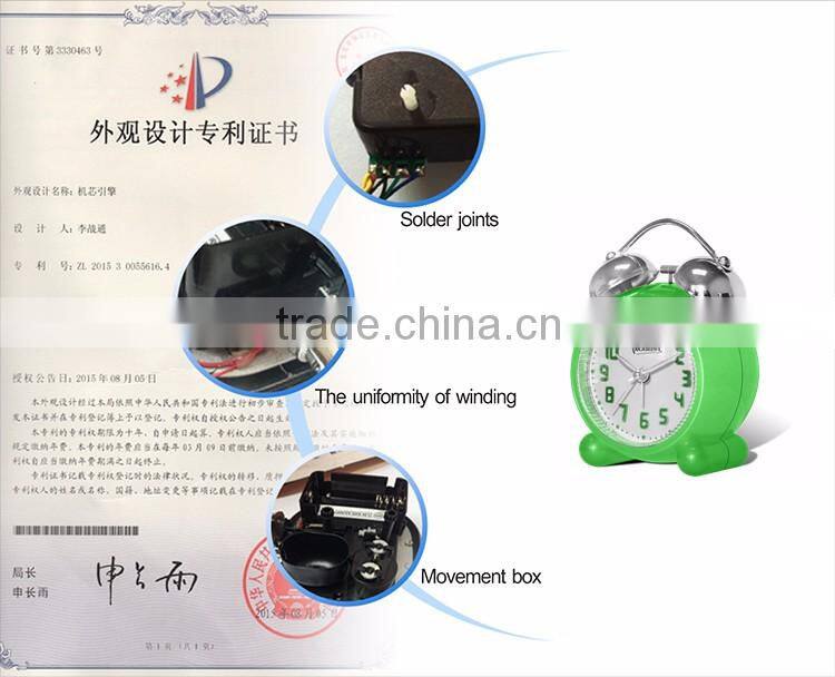 new arrival fashion twin bell alarm clock TB09001
