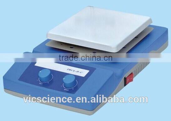 Temperature adjustable magnetic stirring hot plate stirrer