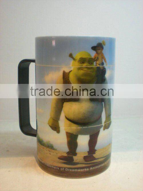 9oz Kids Plastic Puzzle Mugs with Handles