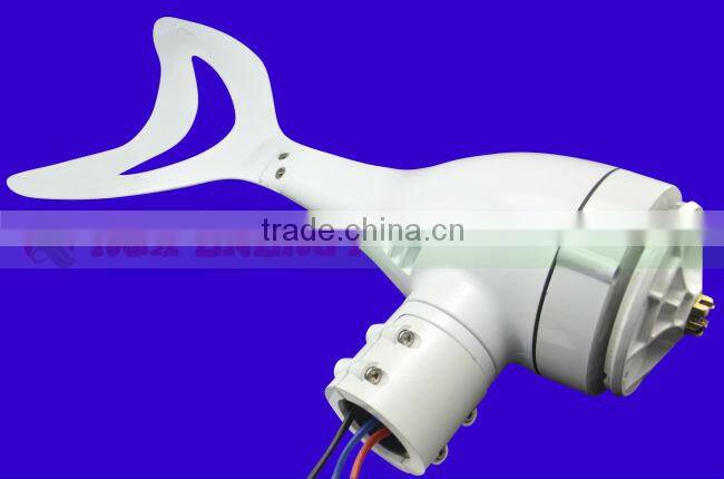 Small wind generator 300W Dolphin. Combine with wind controller and inverter.