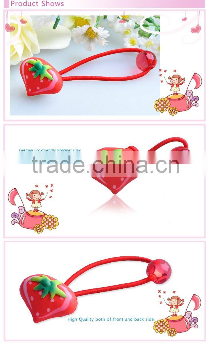 New design hair band strwaberry pendant kids hairband hair accessories wholesale
