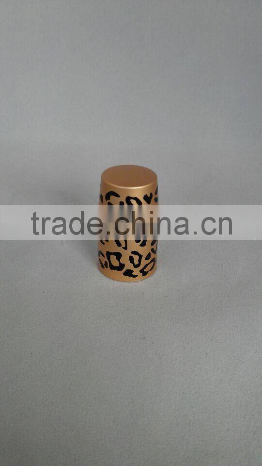 The Leopard Sprint tube for Metal Lipstick Containers for Cosmetic Use