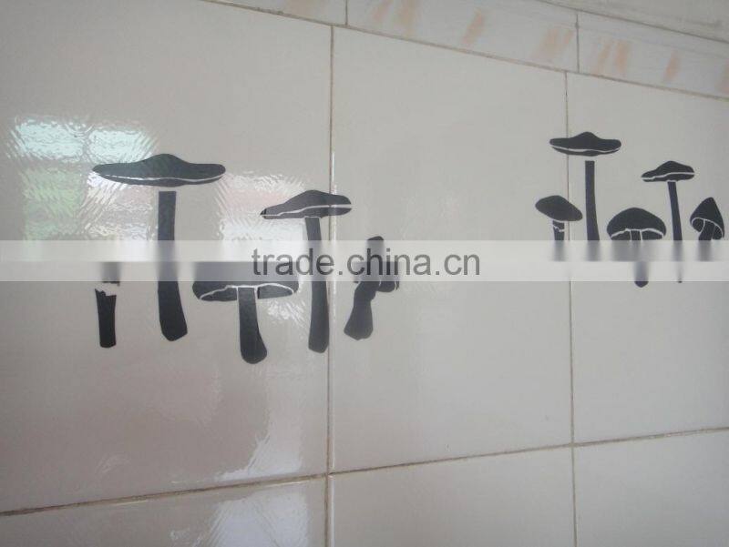 Fancy and cute cartoon printing reusable vinyl decal