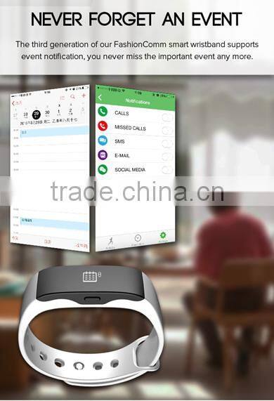 2016 Bluetooth 4.0 Bracelet, fitness smart activity tracker, motion detection