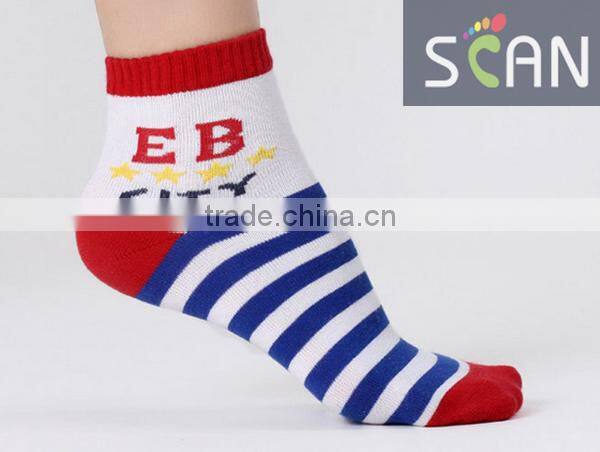 Scan soft cotton baby sock,children sock