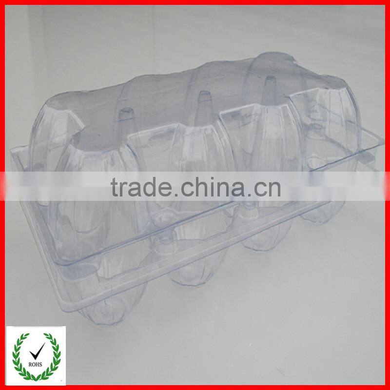 2015 wholesale factory the tray of 6 holes for chiken egg