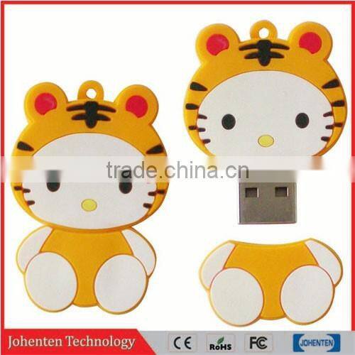 Custom Soft PVC animal usb flash drive,cartoon Goofy dog shape usb flash drive