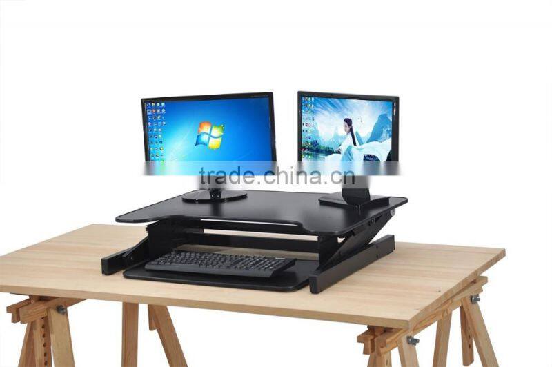 Adjustable stand up workstation