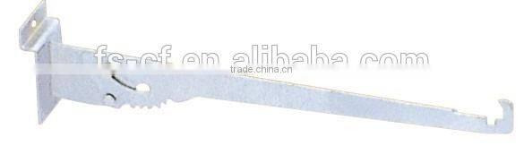 K08 Wood board shelf bracket support shelf brackets chrome display bracket