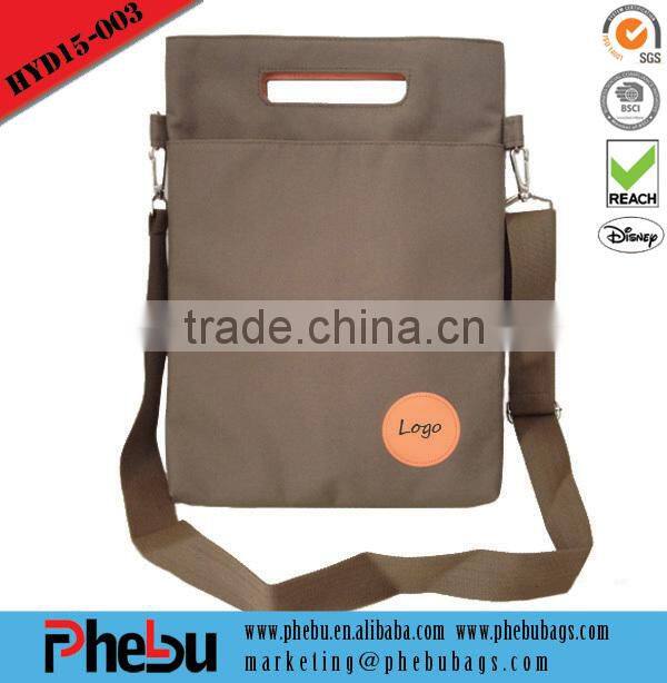 Men's outdoor used laptop bags solar powered bag(LAP16-006)