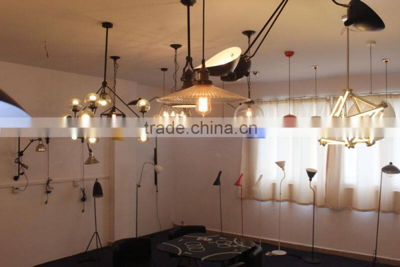 Antique Retro Industrial DIY Metal Cage Ceiling Lamp Light Pendant Home Cafe Bar