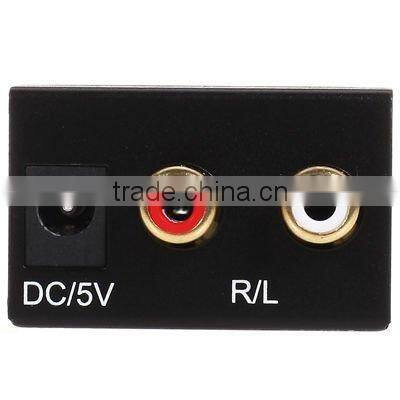 Digital to Analog converter with 24-bit S/PDIF incoming bit stream on left and right channels