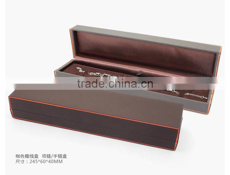 Superior customize texture paper PU jewelry cases ornaments box Earrings boxes