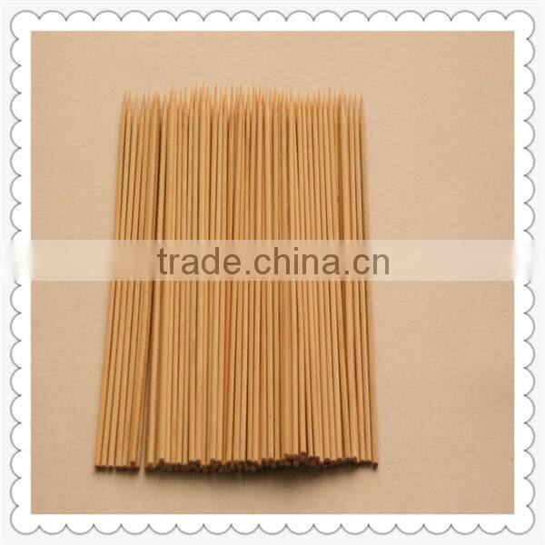 good quality 4mm round bamboo skewers sticks for bbq tool
