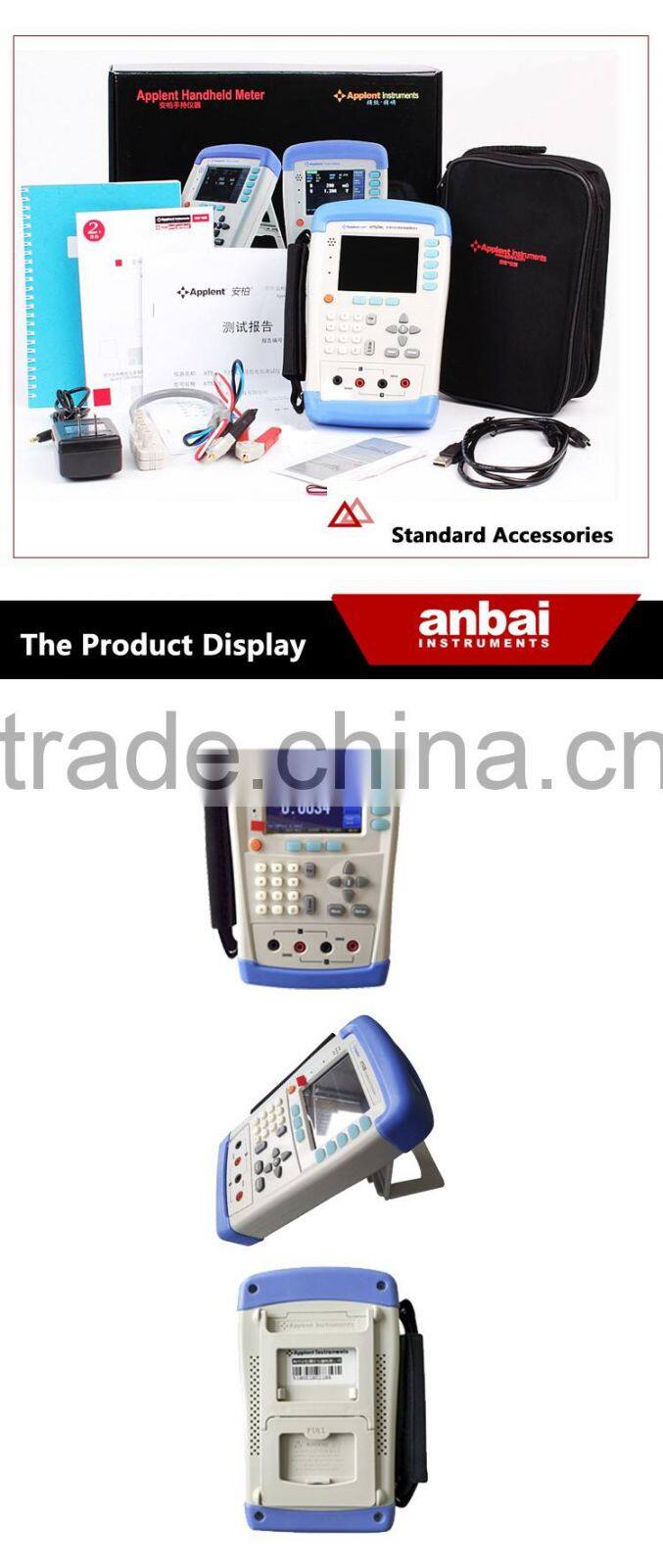 Hot Product AT528 Handheld Battery Tester for UPS Batteries with Mini-USB and Charging Interface