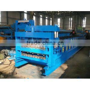 Hebei jinbaili double layer roof sheet roll forming machine for sale