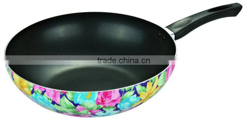 aluminum non-stick wok pan