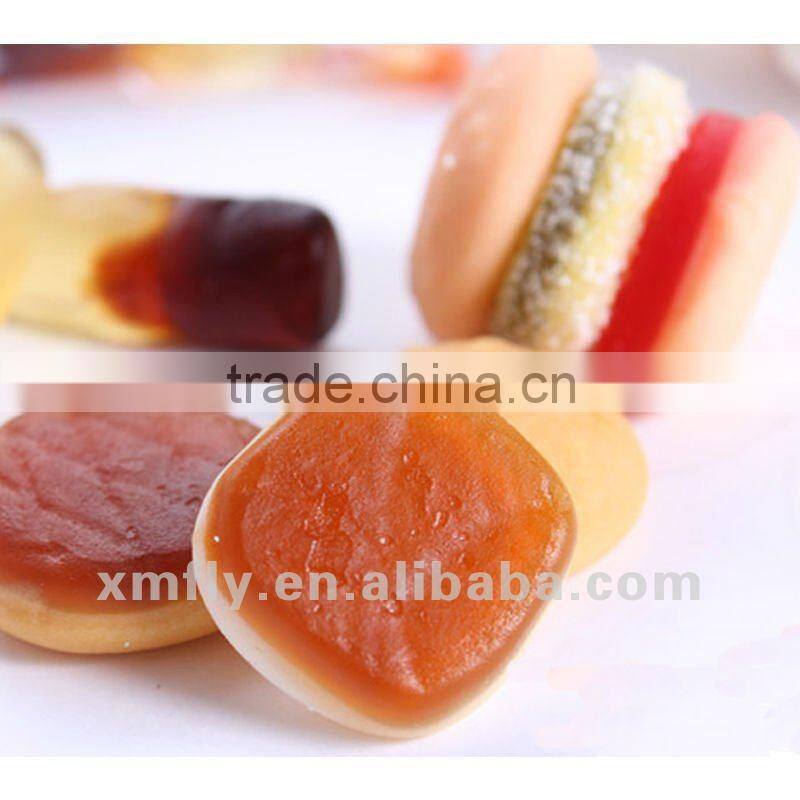 fruit flavoured fast food gummy halal candy