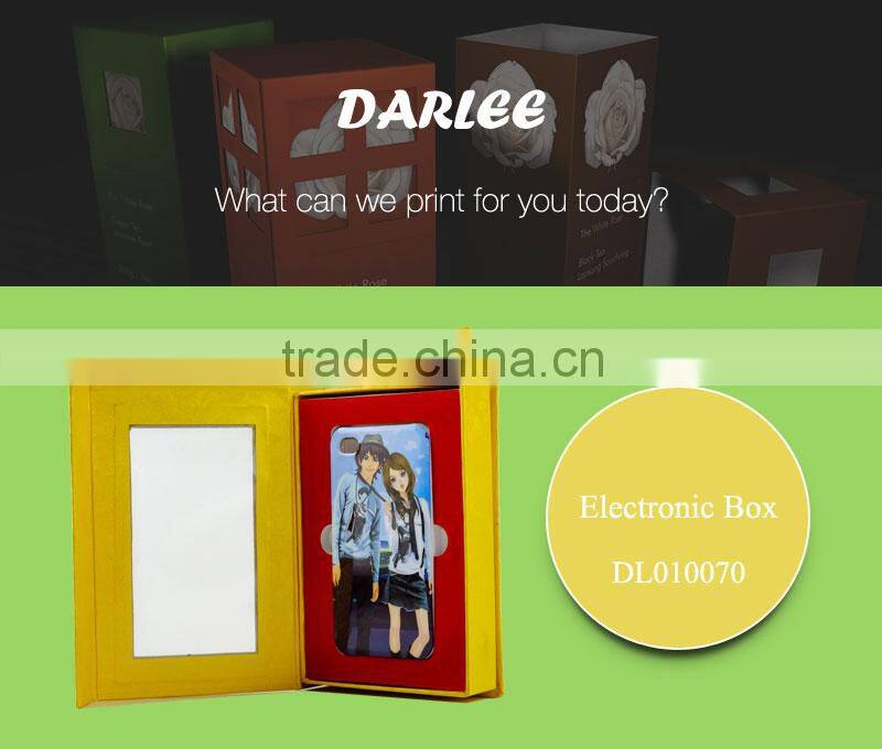 DL010070 Wholesale Luxury Cell Phone Case Box Custom Phone Case Packaging,Clear Window Cell Phone Case Box Packaging