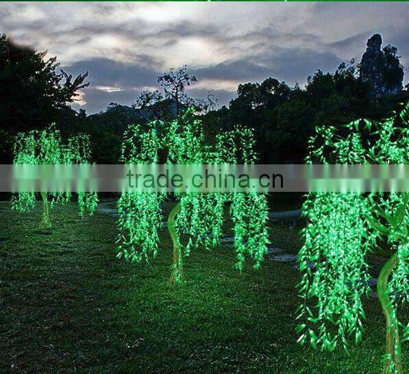 indoor/outdoor decoration tree light fiber optic tree light felt decoration christmas tree