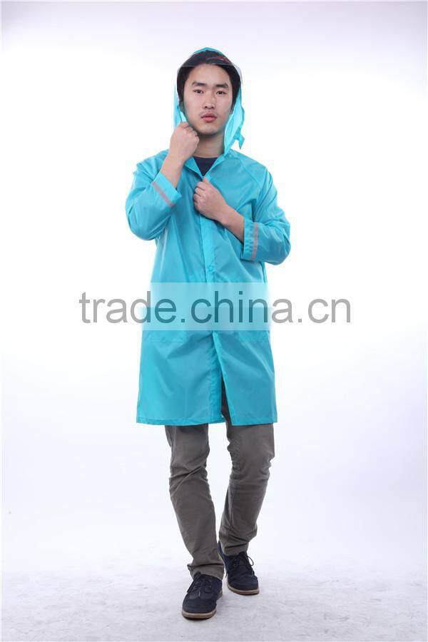 Various high quality transparent plastic raincoat from alibaba