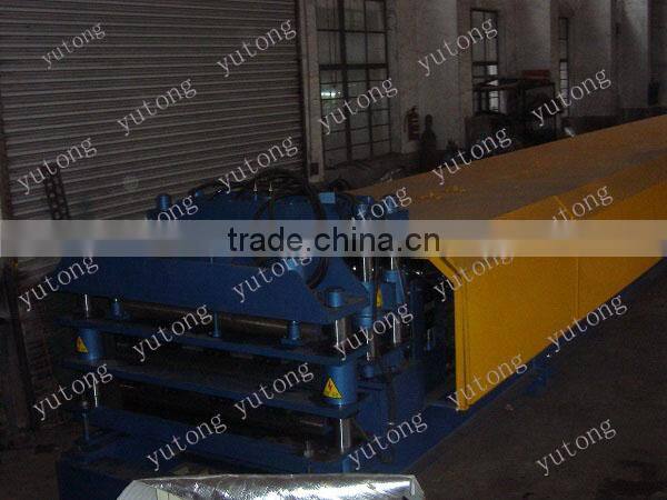 Hot sale double layer roll forming machine