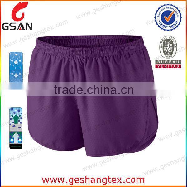 Women's 2 in 1 Dri Fit Sports Shorts, Gym Fitness Shorts, Running Shorts for Women