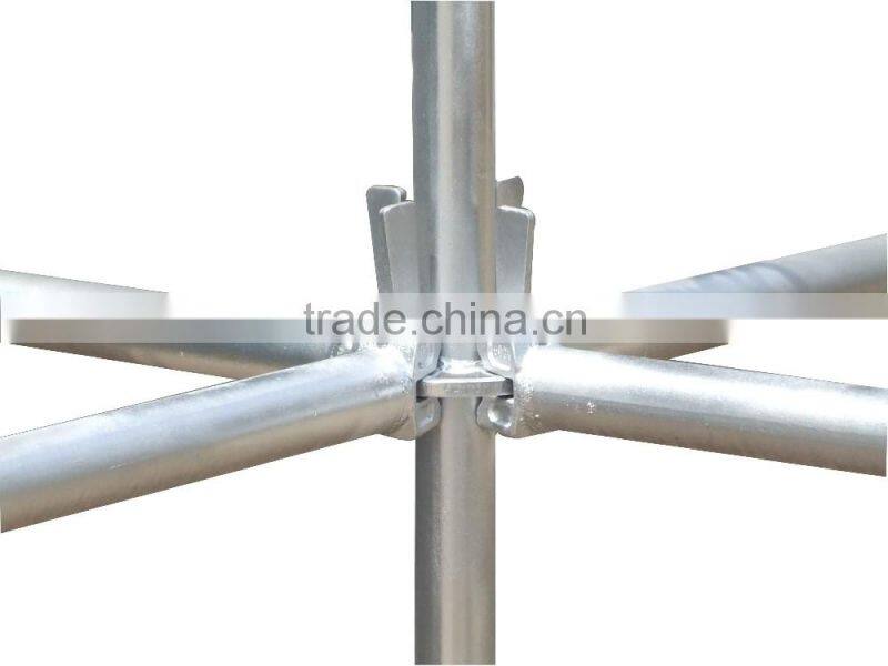 Scaffolding accessories ringlock vertical part rosette & ledger part end
