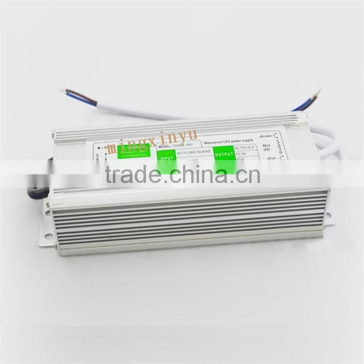 12v 6.7a 80w waterproof electronic led driver for led strips